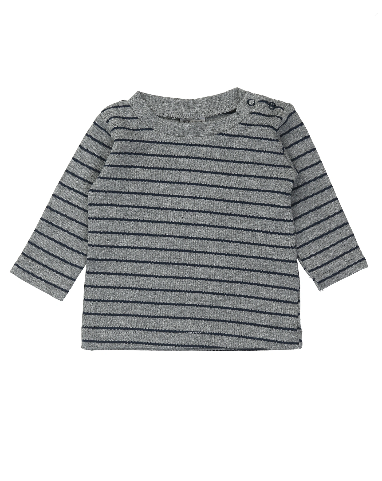 Strampler FEUERWEHRDINO mit Langarmshirt 2er-Pack in grau