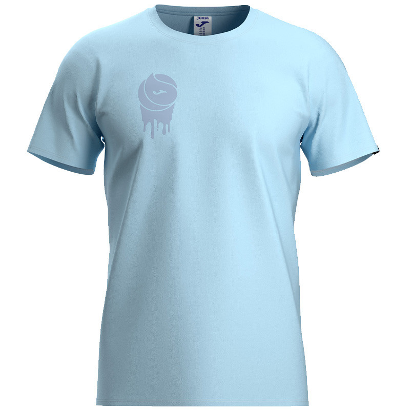 Tee-shirt de tennis Joma Graphic Challenge bleu ciel
