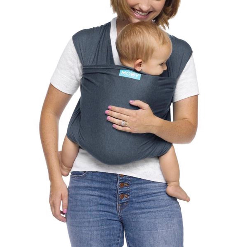 Køb Moby Evolution Wrap - Strækvikle Denim