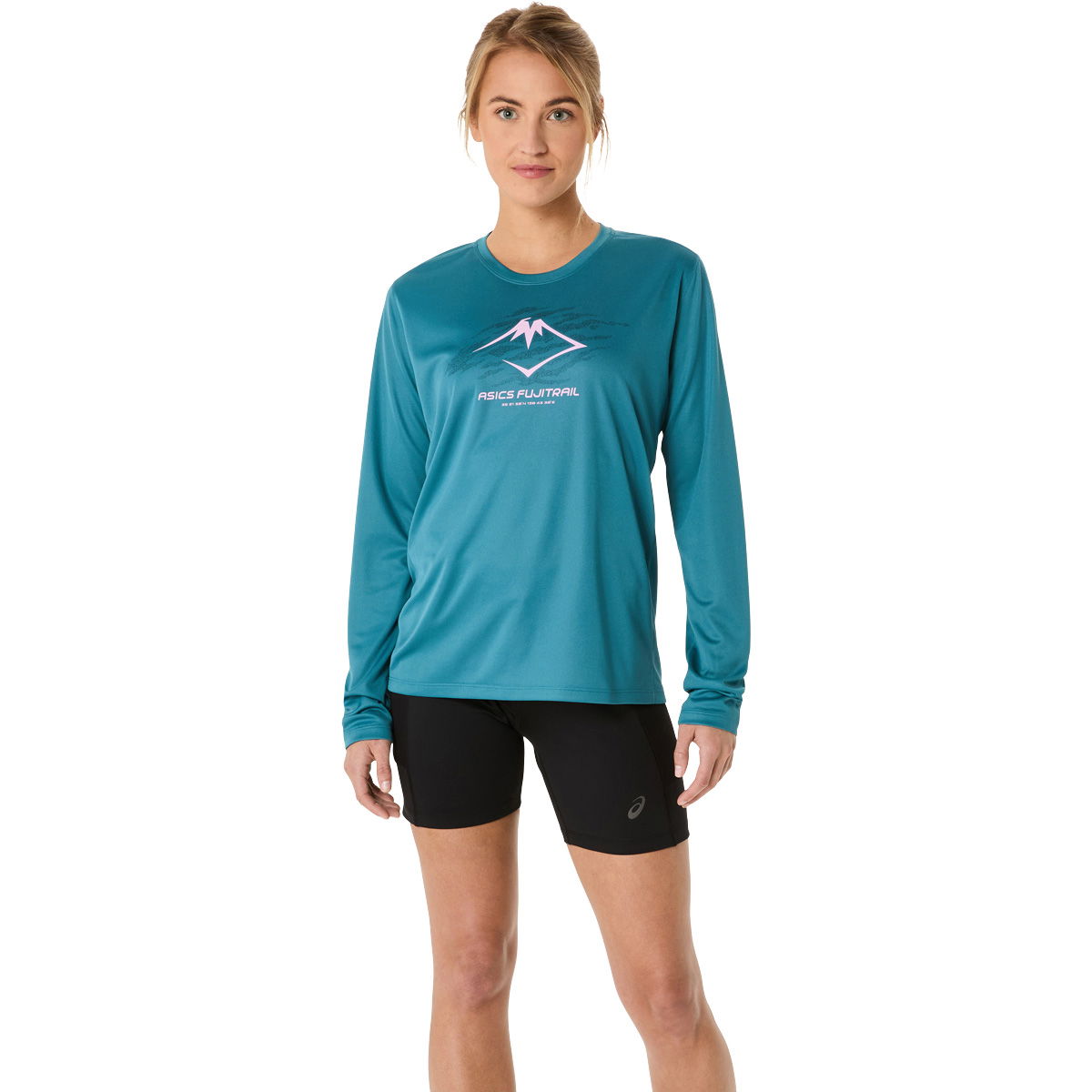 ASICS Fujitrail Logo Langærmet Løbe T-shirt Dame