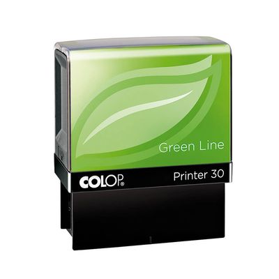 Colop Printer 30 Green Line - Tampon personnalisable - 5 lignes - format rectangulaire