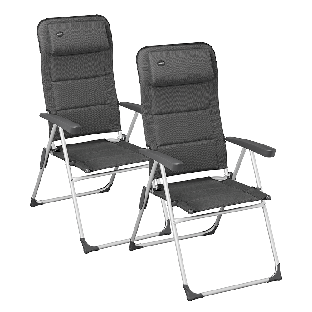 Campout Regent set van 2 standenstoelen - Grey