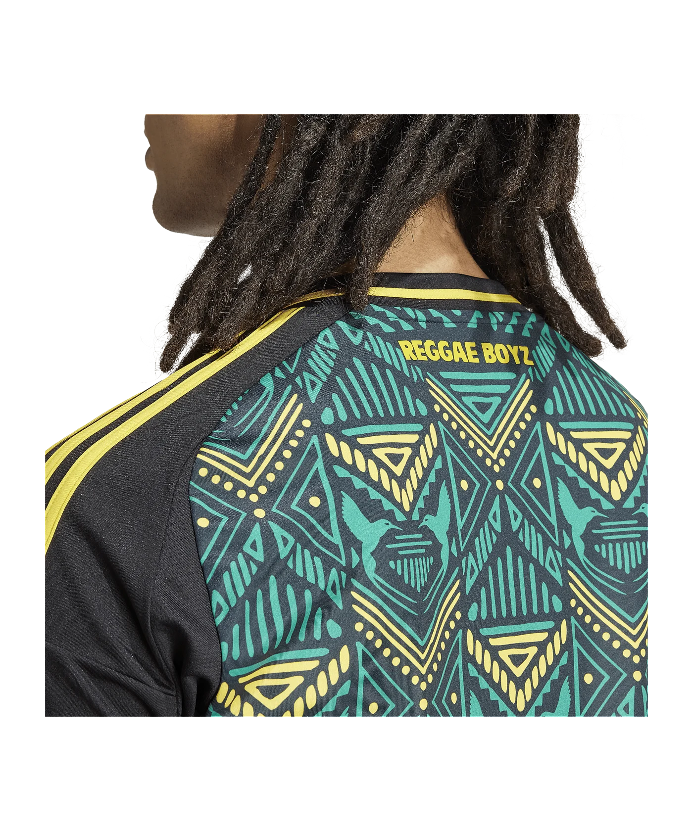adidas Jamaica Trikot Away 2024 Schwarz