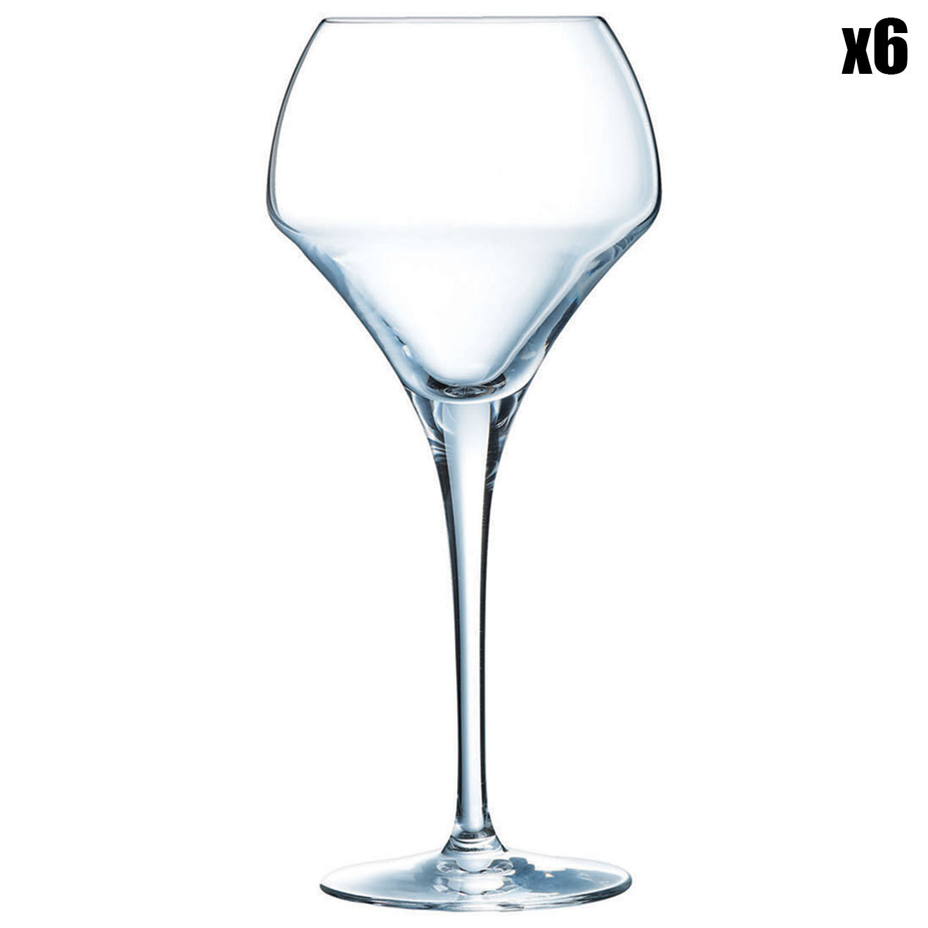 Chef & Sommelier 6 Verres à pied Open Up transparents - 37 cl
