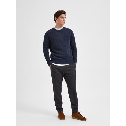 Selected Homme Rai Striktrøje, Sky Captain, XXL