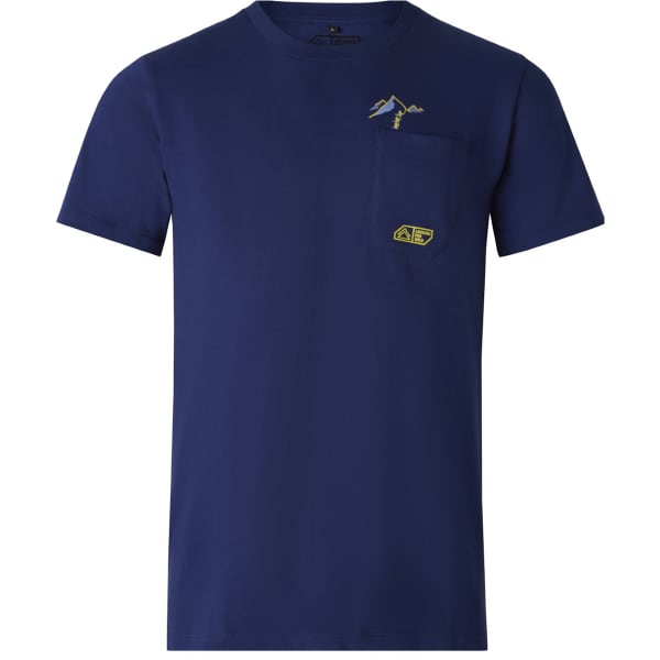 T-shirt escalade LOOKING FOR WILD CINTO T-SHIRT MEDIEVAL BLUE MEDIEVAL BLUE