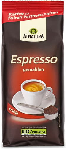 Alnatura BIO Espresso gemahlen