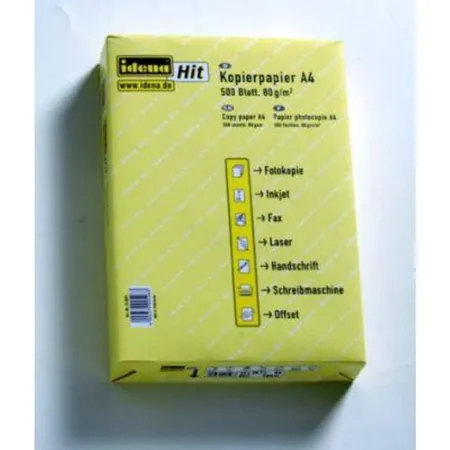 Idena Hit Kopierpapier, A4, weiß, 500 Blatt