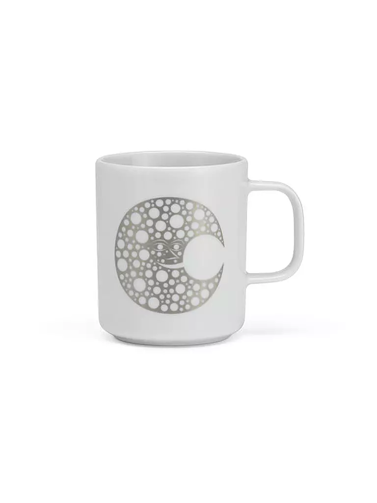 VITRA Henkelbecher - Tasse Coffee Mug  Moon Silber silber