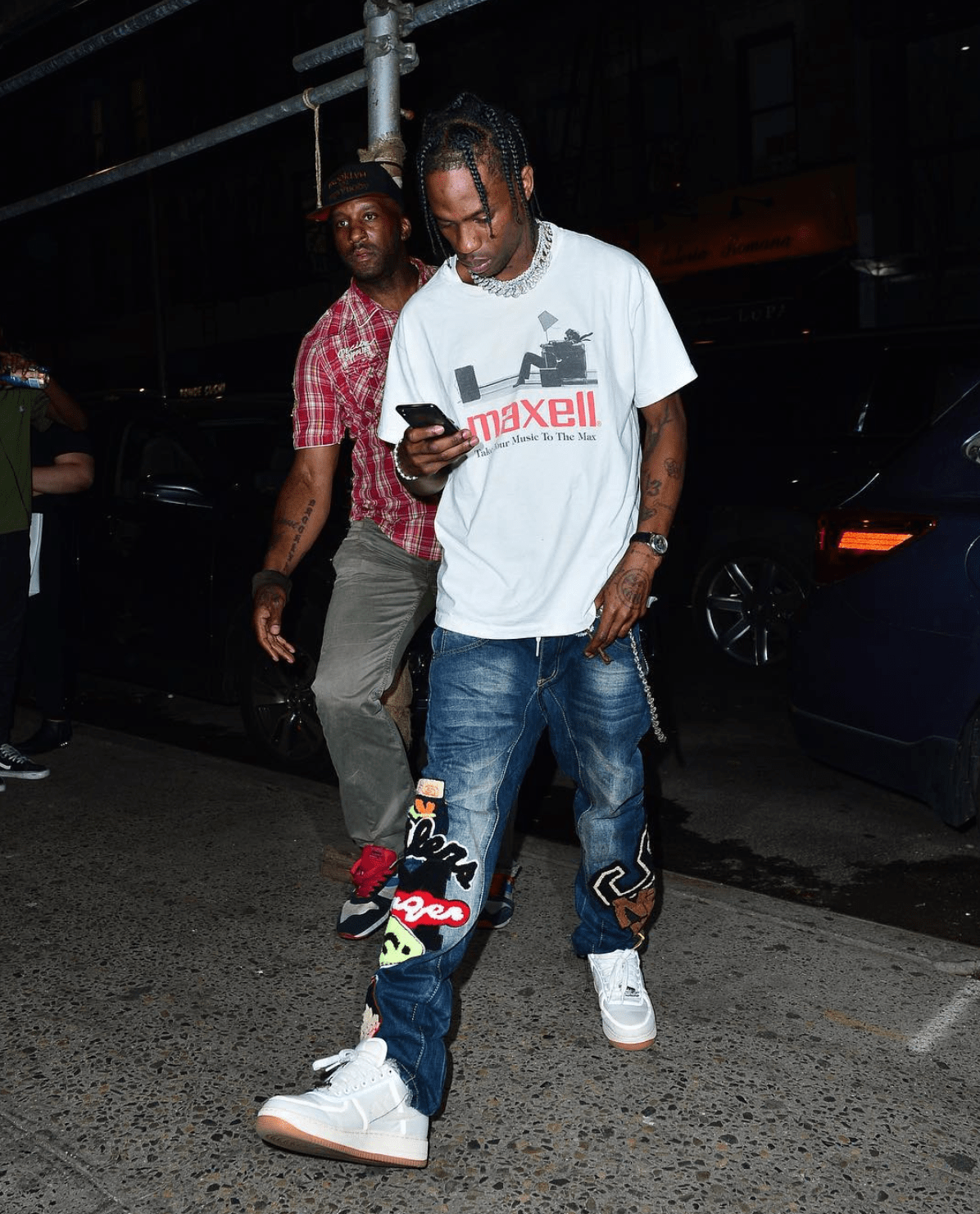 Air Force 1 Low Travis Scott White ( with interchangeable swooshes)