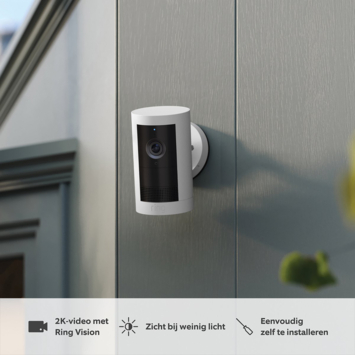 Ring Outdoor Camera Plus Battery Wit 2K
