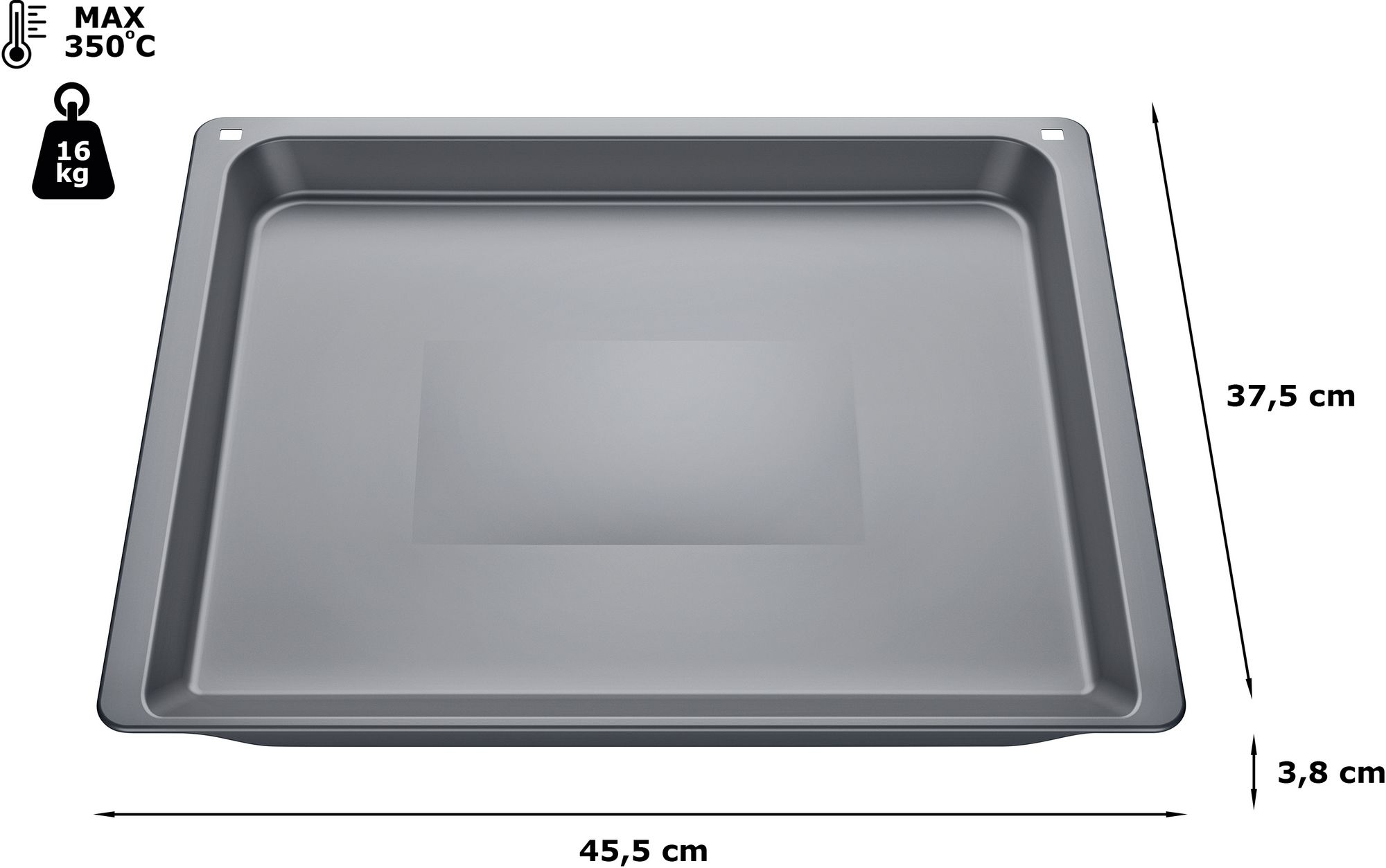 Bandeja universal 45,4 x 37,4 x 3,9 cm 17002715