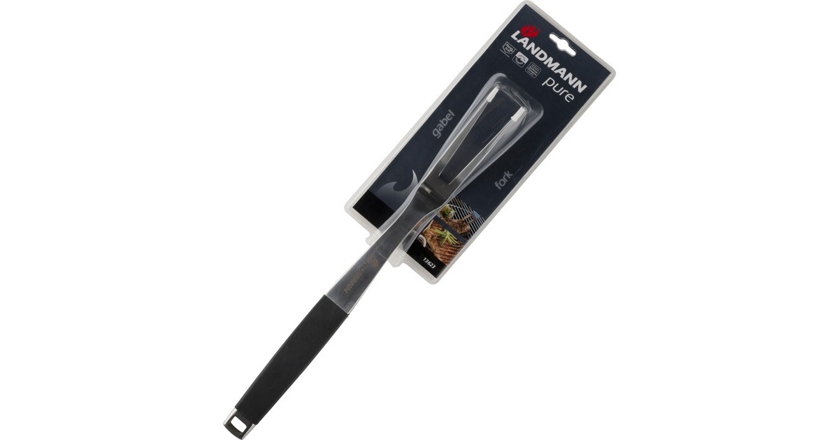 LandmannGrill vork pure  (Roestvrij staal/zwart, 13623)