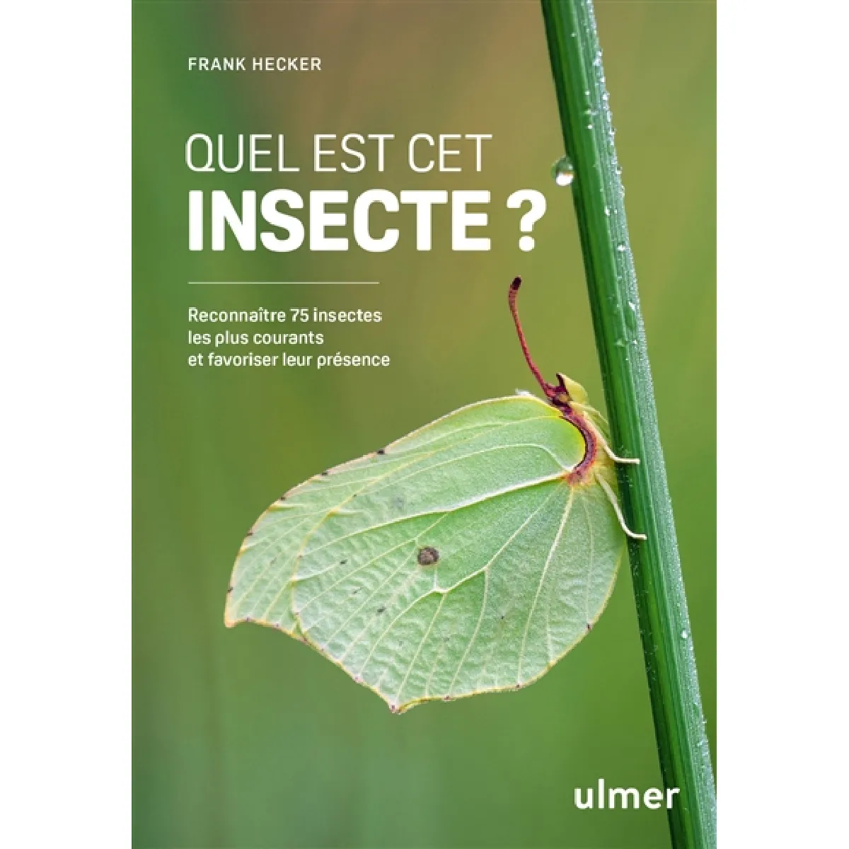 Quel est cet insecte ? : reconnaître 75 insectes les plus courants et favoriser leur présence · Occasion