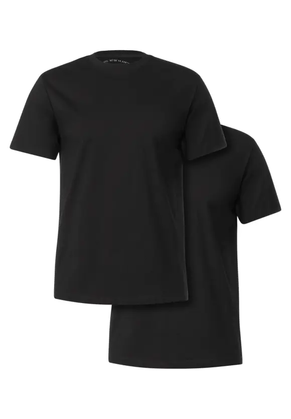 2 PACK Basic T-Shirts - Black