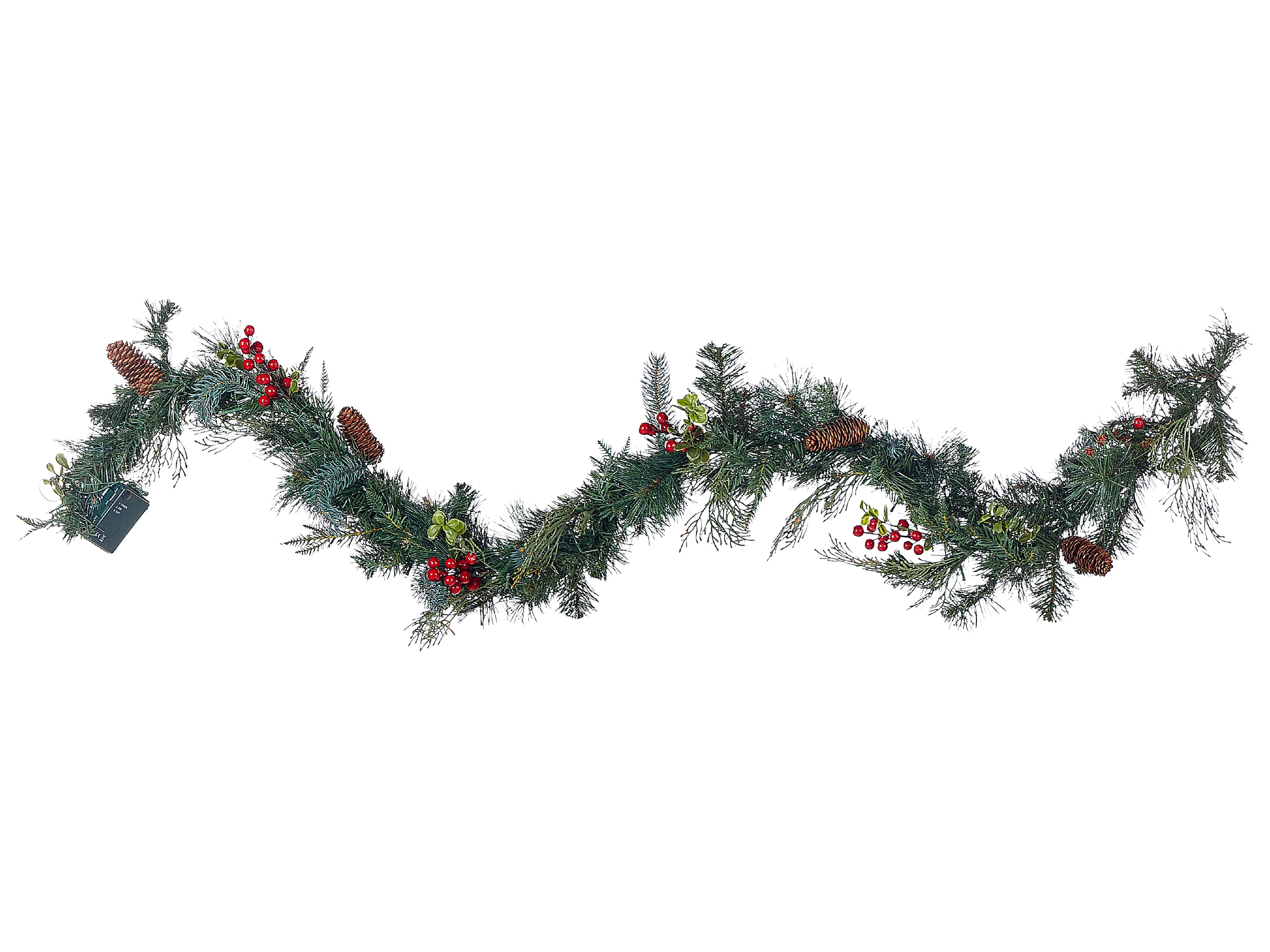 Kerstguirlande LED ELBRUS 180 cm Groen