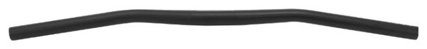 CINTRE VTT DEMI RELEVE ERGOTEC LOW RISER ALU NOIR DIAM 25 4mm L 640mm  RELEVE 20mm (HOMOLOGUE NIVEAU 6)