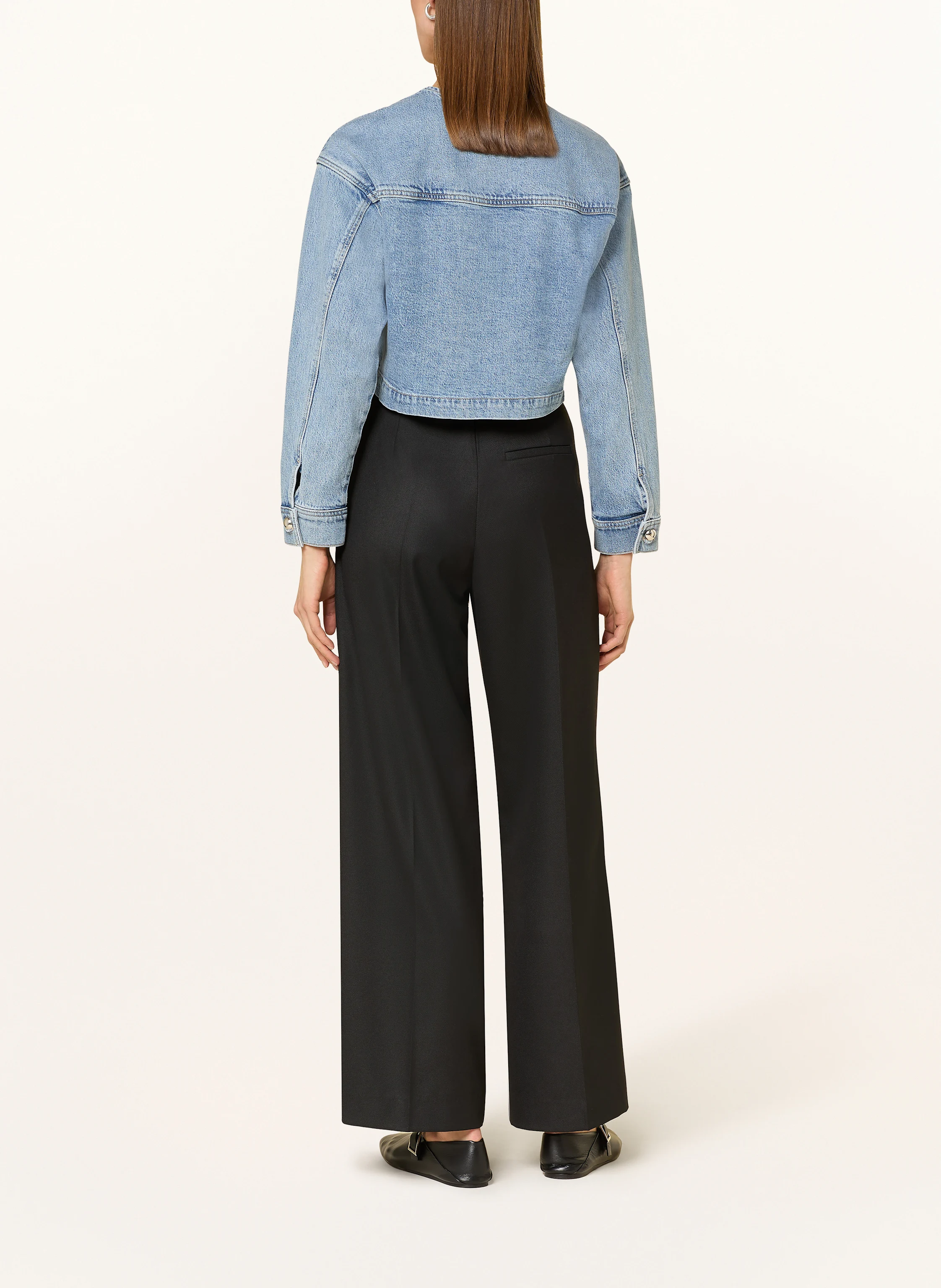 oui Jeansjacke Cropped