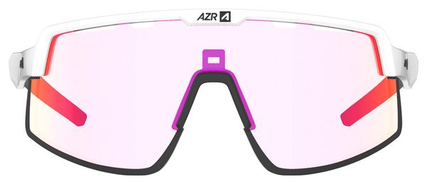 Lunettes AZR Kromic Speed RX Blanc/Rouge Photochromique