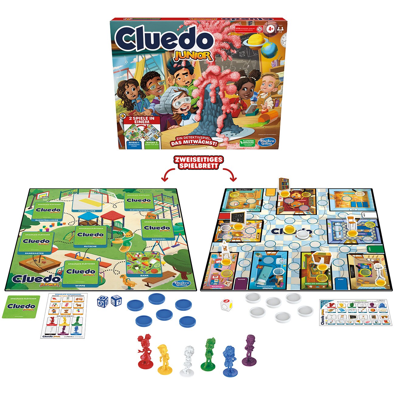 Hasbro Cluedo Junior Mehrfarbig Spiel