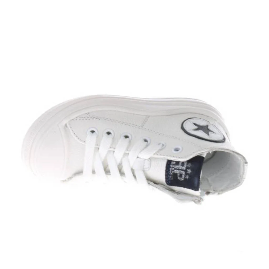 Pinocchio leren sneakers wit