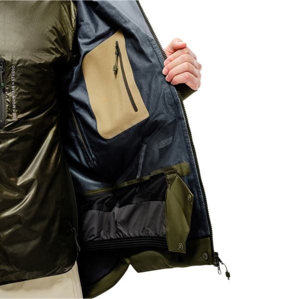 Veste de ski THE MOUNTAIN STUDIO Z-2 HD WINTER MOSS