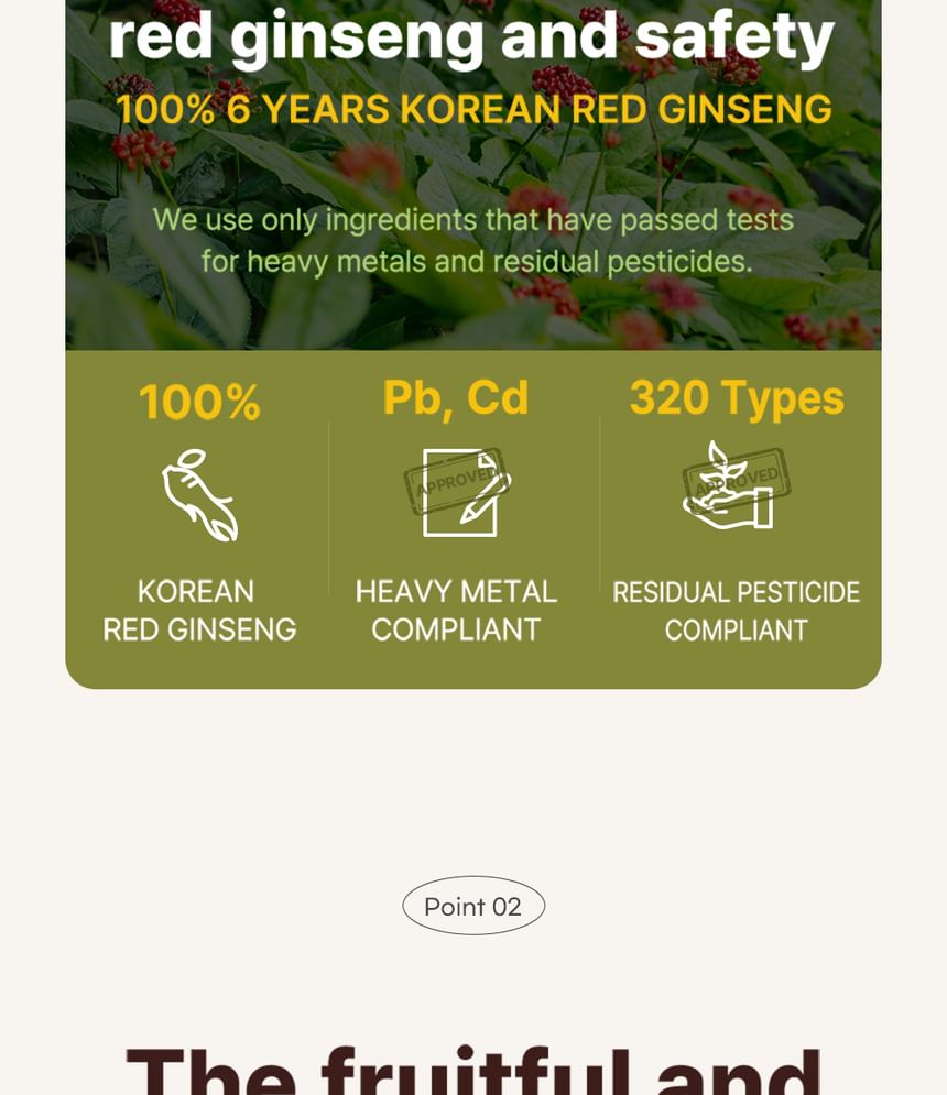 JUNGWONSAM - 6 jaar Koreaanse rode ginseng-extract 365 Stick Energy