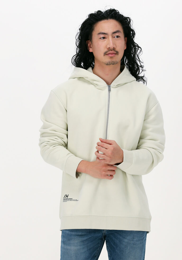 SELECTED HOMME grijze selected homme sweater slhrelaxmajor hood sweat