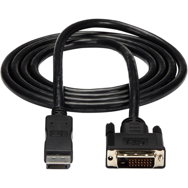 StarTech.com Câble Adaptateur DisplayPort vers DVI de 1,8m - Mâle / Mâle - 1920x1200
