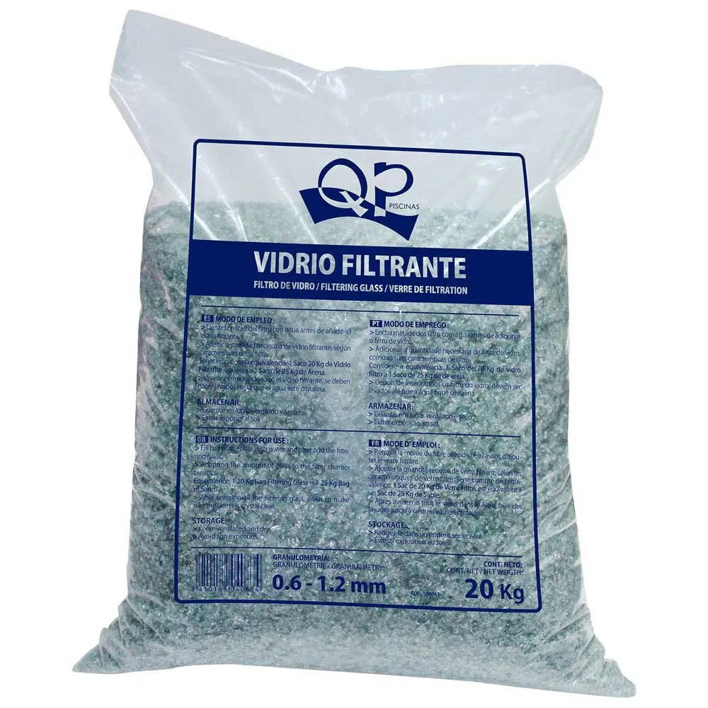 Productos qp Filterglas 20kg 1.2-2.0mm