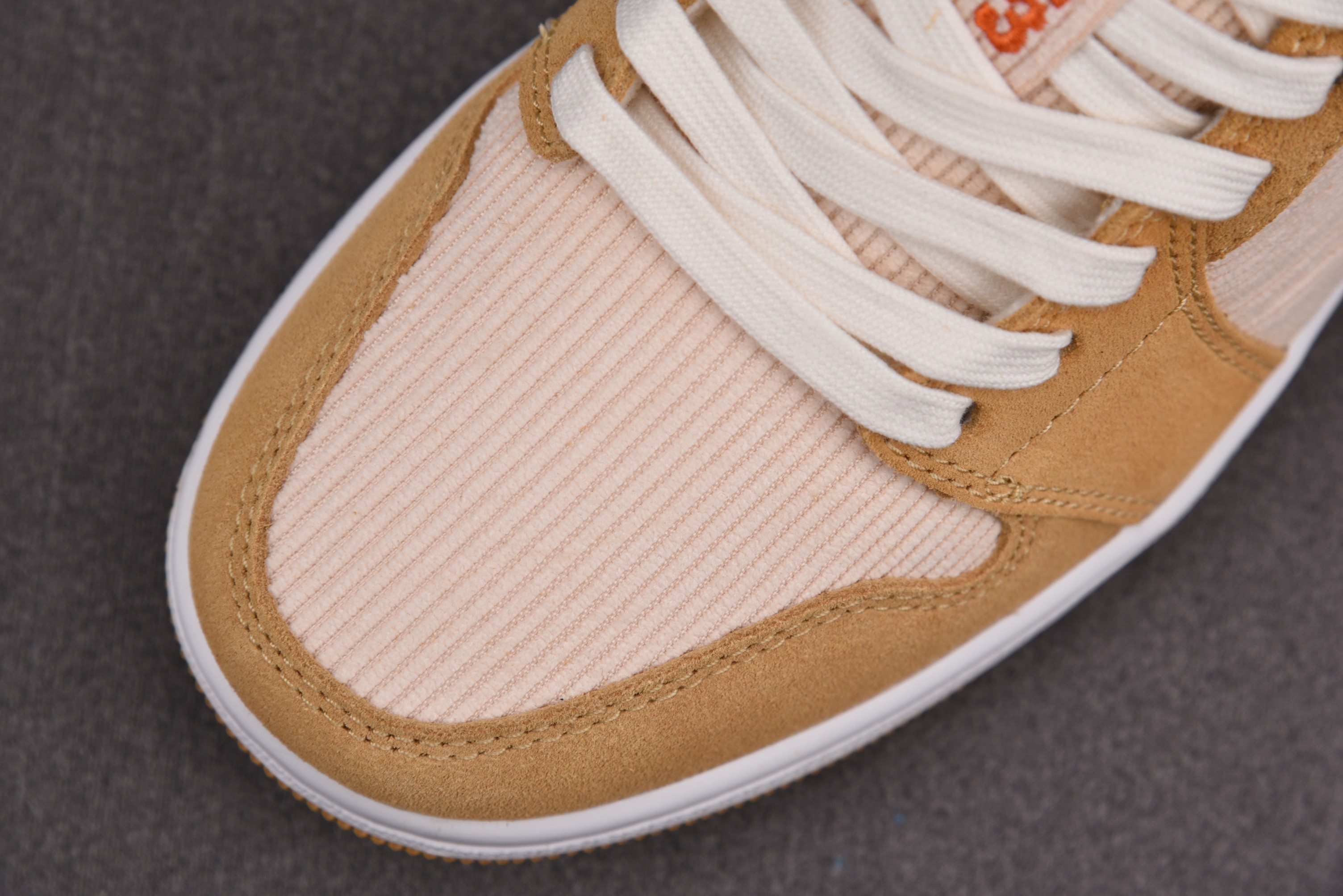 Jordan 1 Low SE Twine Orange Quartz Corduroy (Women Size!!)