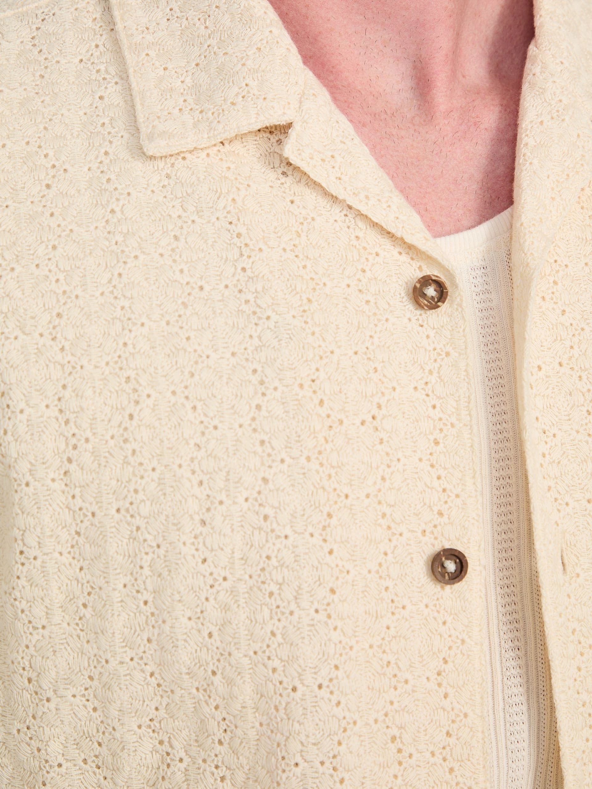 Camisa de crochê Wesley Resort