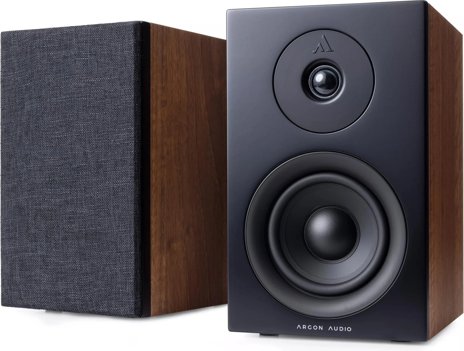 Argon Audio Forus 4 Noyer (la paire) Enceintes bibliothèque