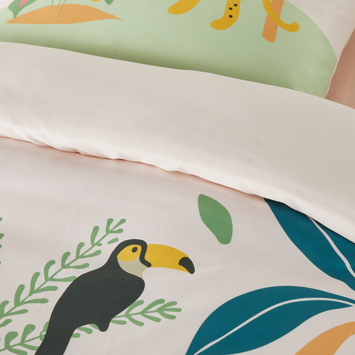 SO'HOME<br>Conjunto de cama, microfibra reciclada, fronha retangular