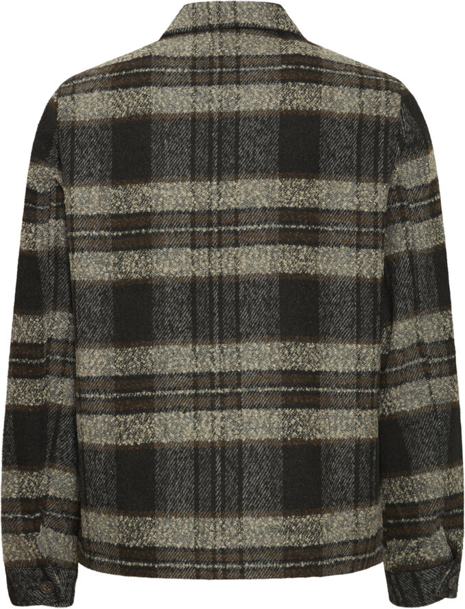Casual Friday CFJENS checked jacket Gothic olive