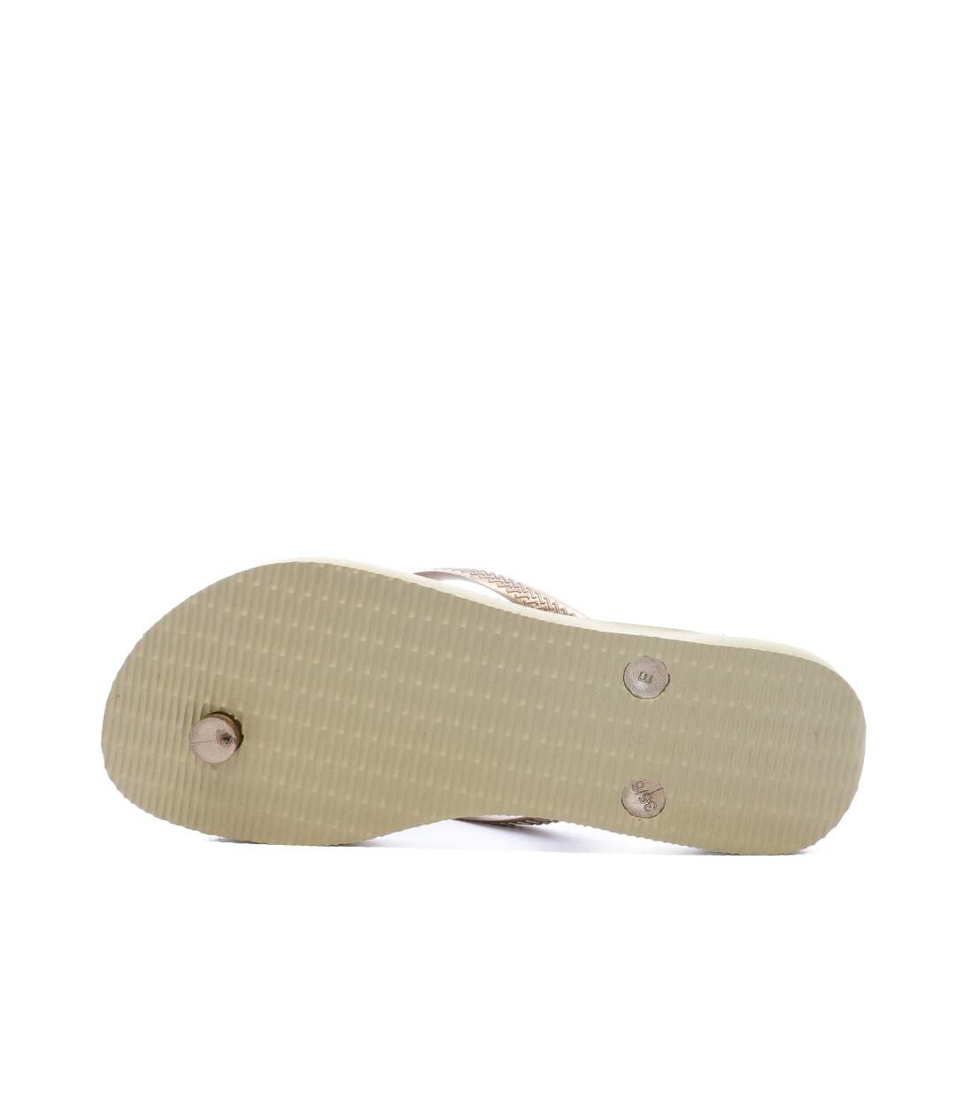 Tongs Marron Léopard Femme Havaianas Slim Animals