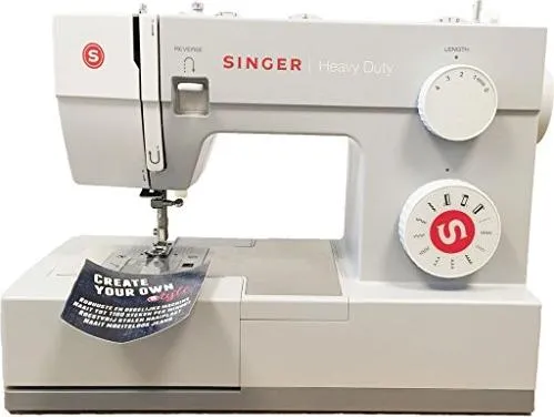 Singer Heavy Duty 4411 - Symaskine - 11 søm - 1 fire-trins knaphul