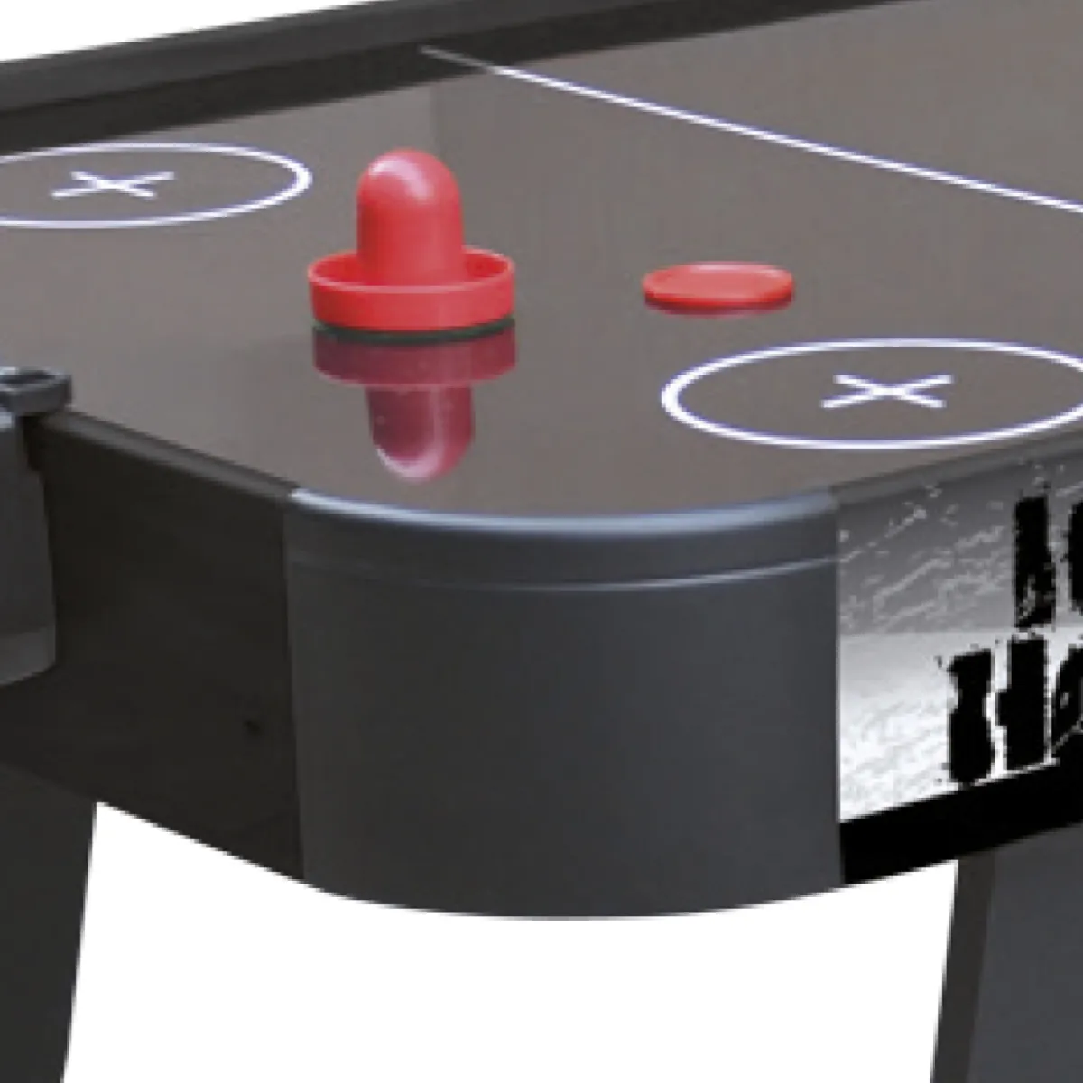 Air Hockey Noir Black City