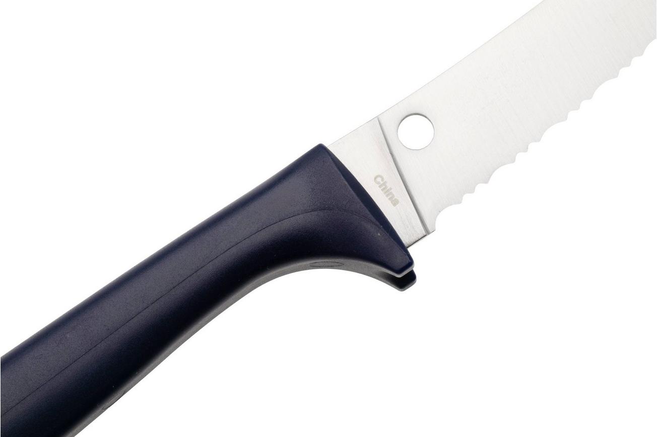 Spyderco Counter Puppy gekarteld tomatenmes paars, K20SPR