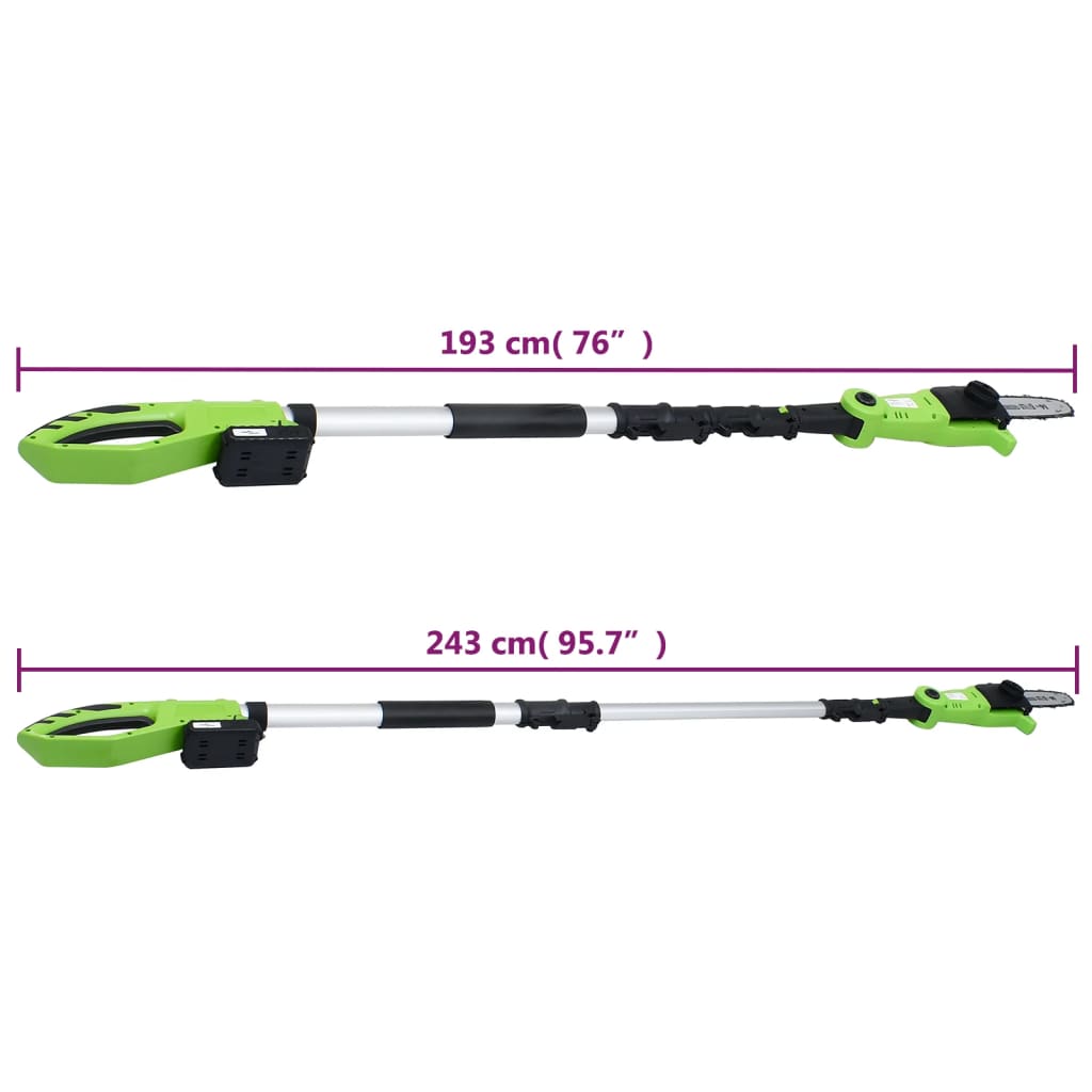 Set d'outils électriques jardin sans fil 5pcs chargeur/batterie