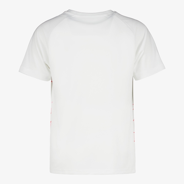 Teamliga Graphic Jersey kinder T-shirt wit/oranje