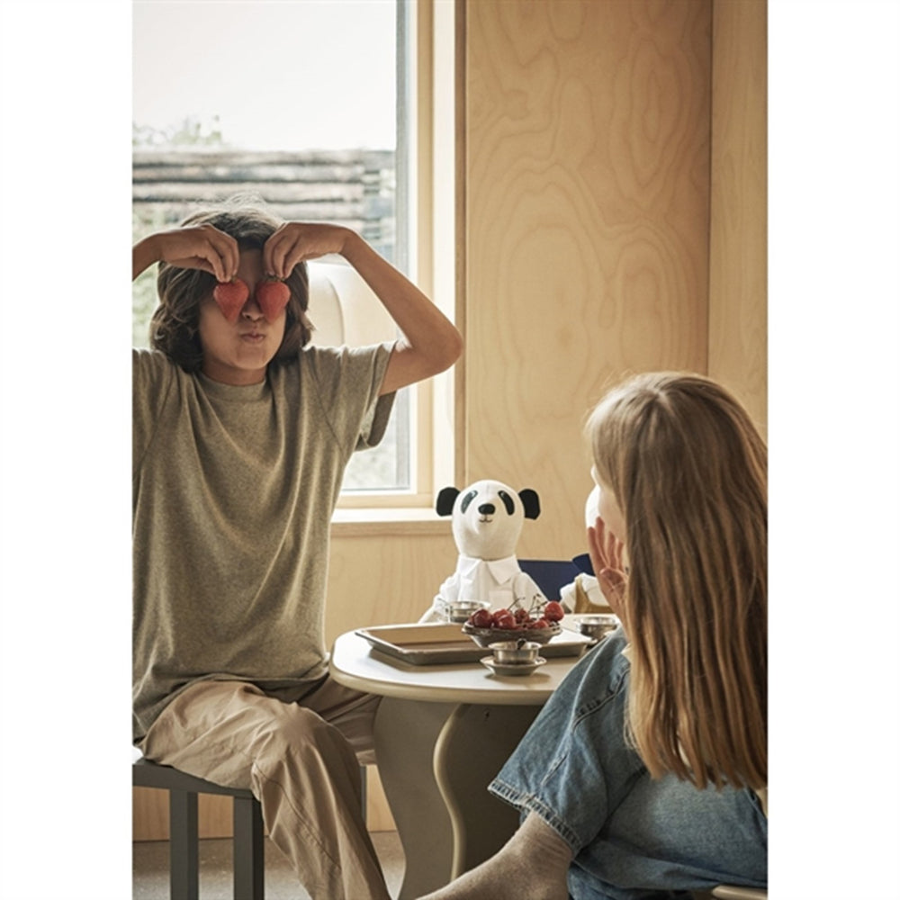 Bamse Panda Natural - Ferm Living → Luksusbaby.dk
