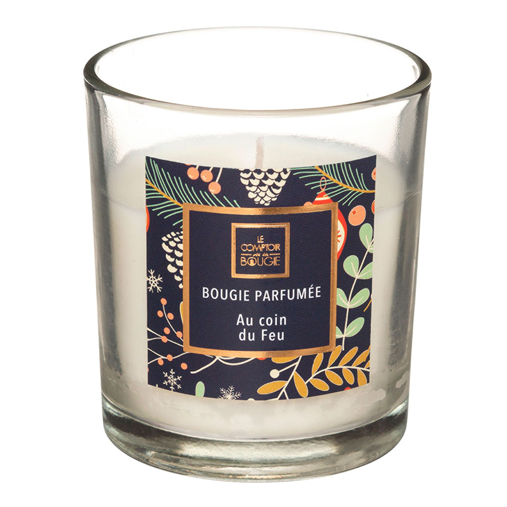 Bougie parfumée coin du feu 110g
