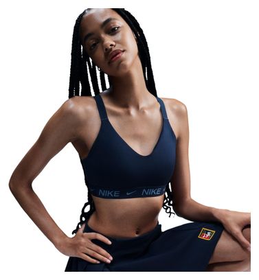 Brassière Nike Indy Medium Support Bleu Femme