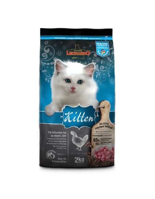 Leonardo Kitten Gevogelte - Kattenvoer
