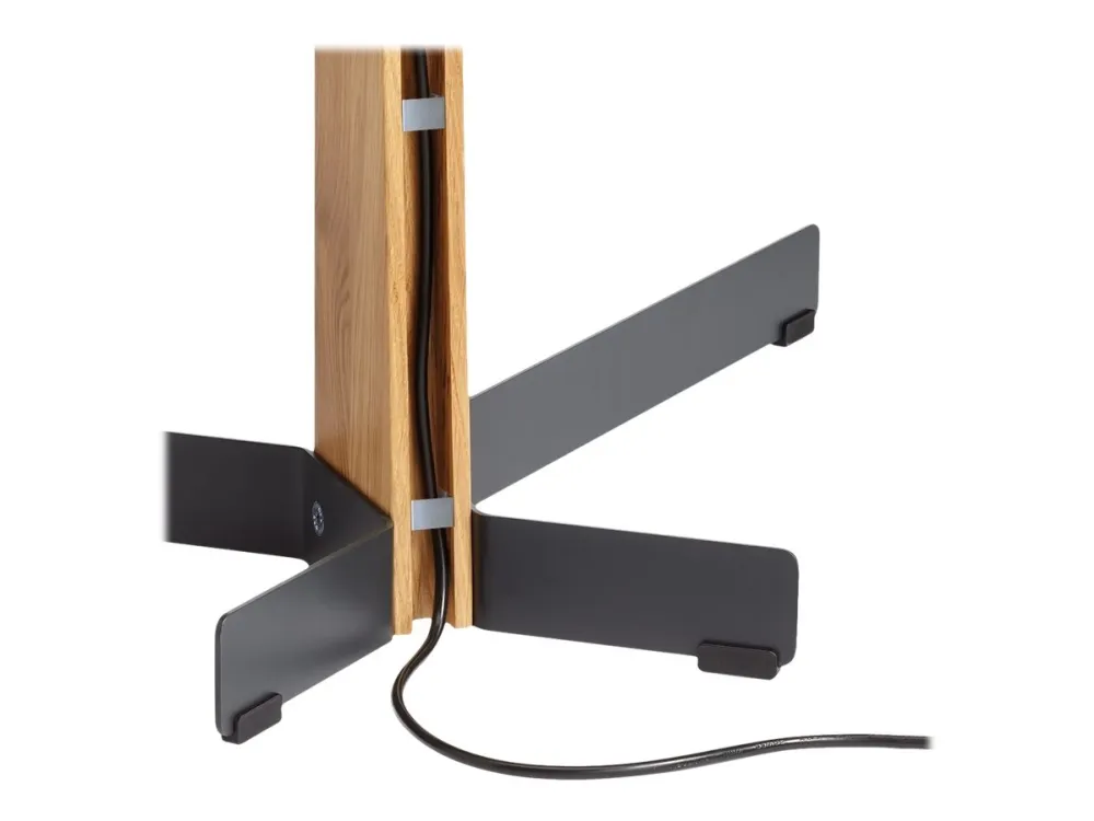 Vogel's Comfort TVS 3695 - Stativ - for LCD TV - træ, stål - sort, eg - skærmstørrelse: 40