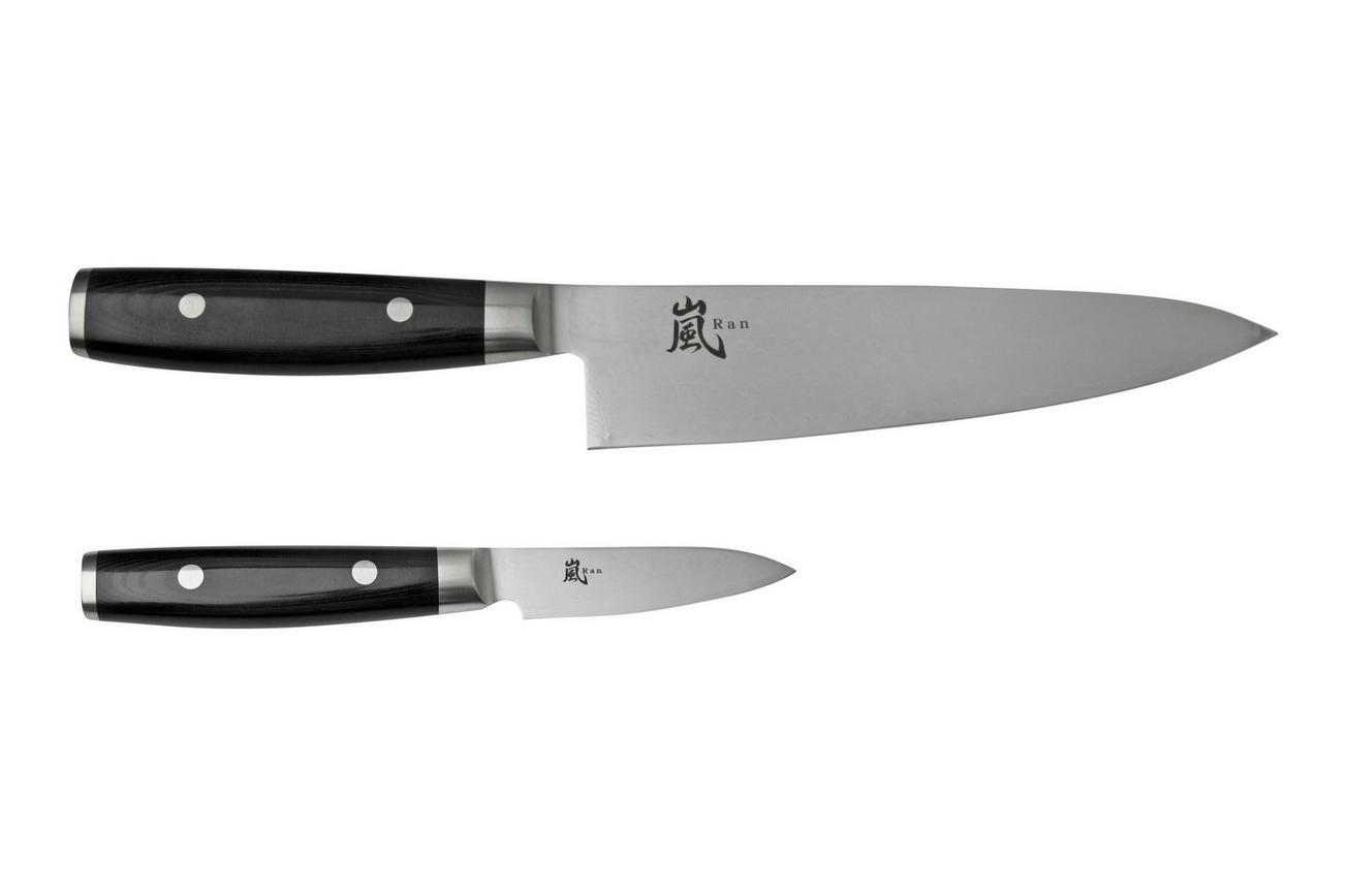 Yaxell Ran 36423, 2-delige messenset koksmes 20 cm en schilmes 8 cm