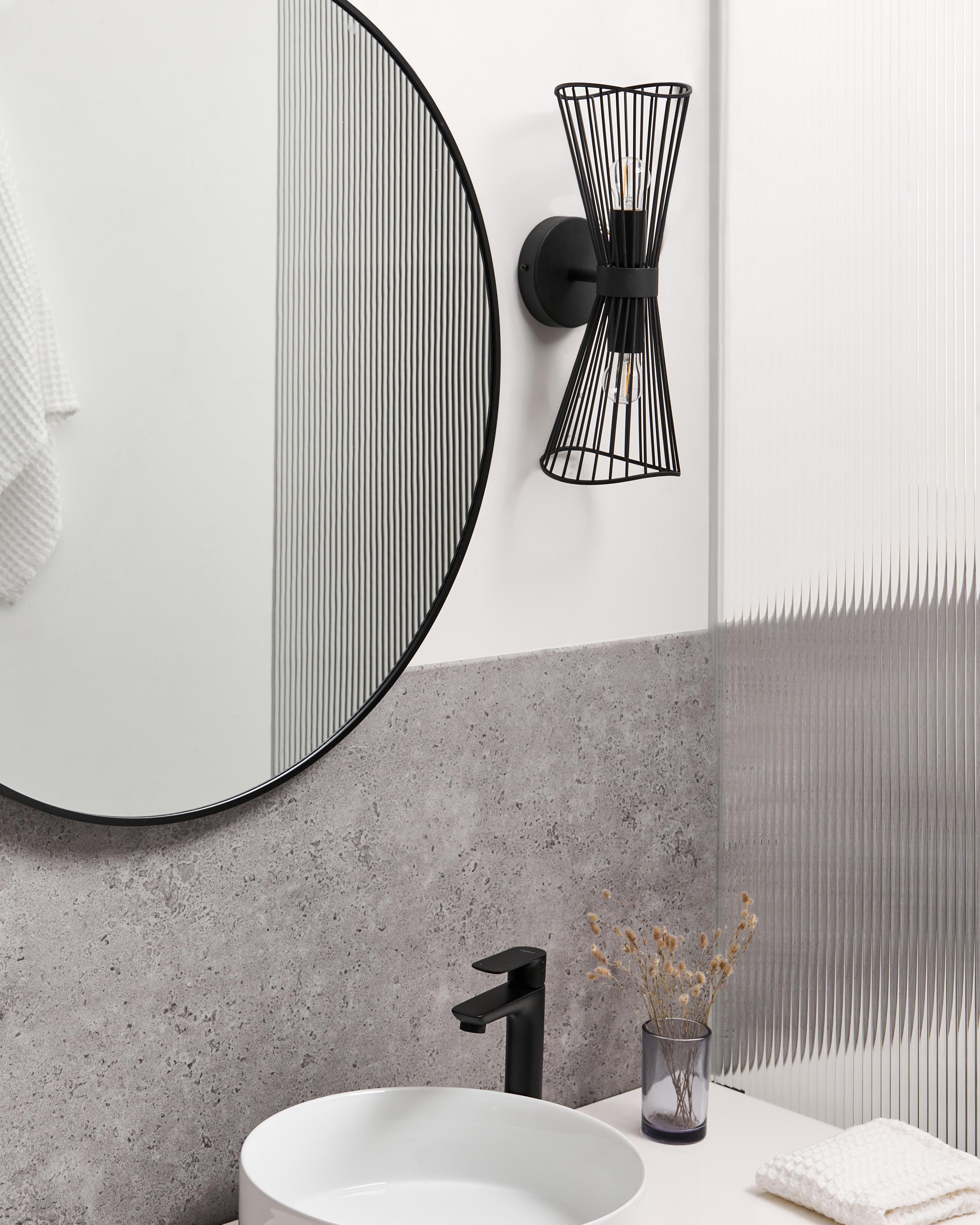 Wandlamp PARADA Metaal Zwart