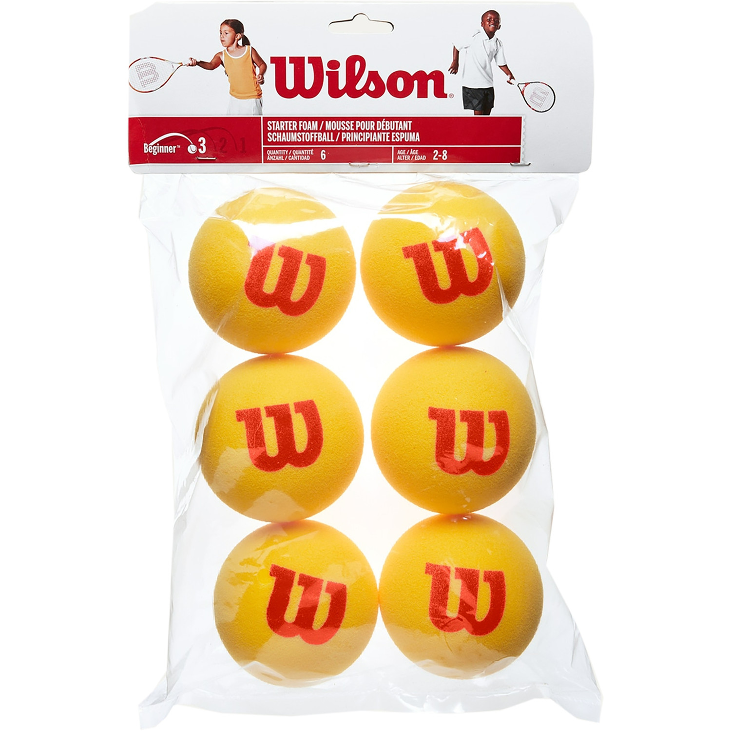 Wilson Starter Stage 3 Foam 6 st.