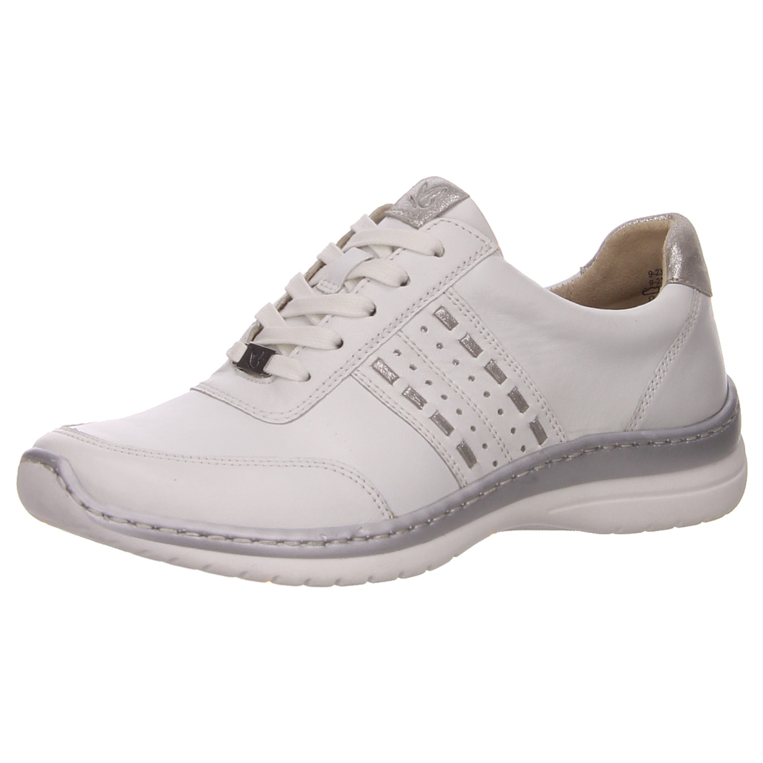 Caprice Schnürhalbschuh weiß weiss/weiss kombi